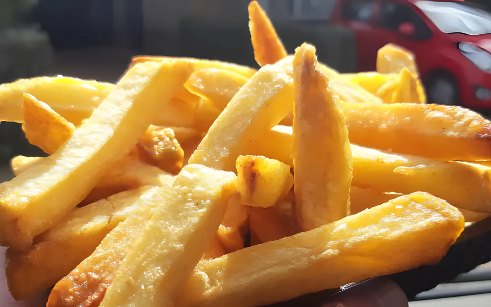 Fresh chips from Friet van Beus
